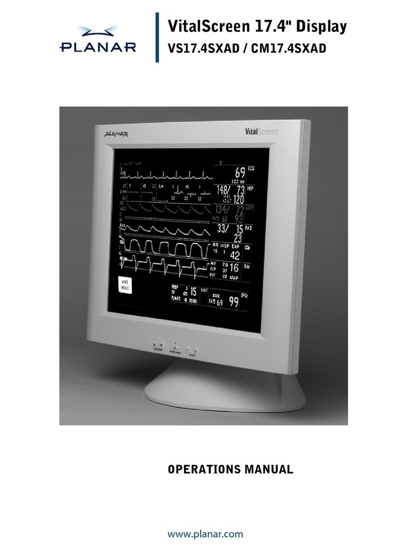 Planar CM17.4SXAD User manual