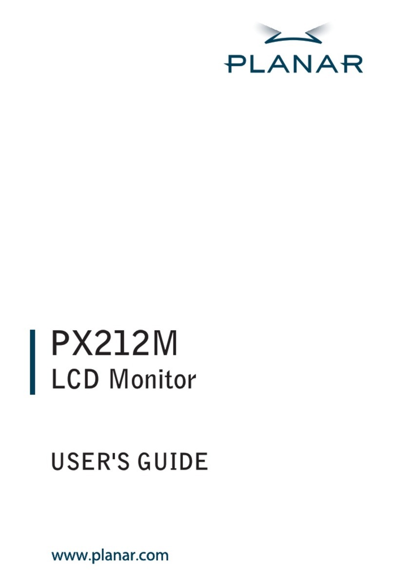Planar PX212M User manual