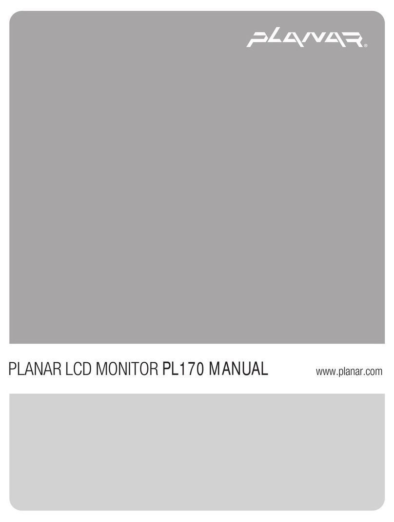 Planar PL170 User manual