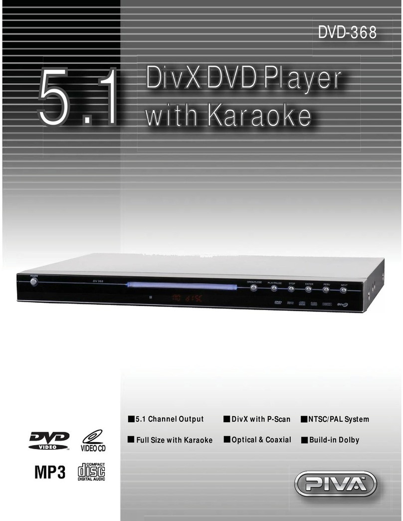 PIVA DVD-368 Specifications