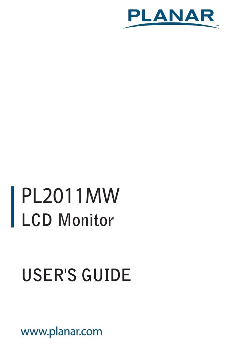 Planar PL2011MW User manual