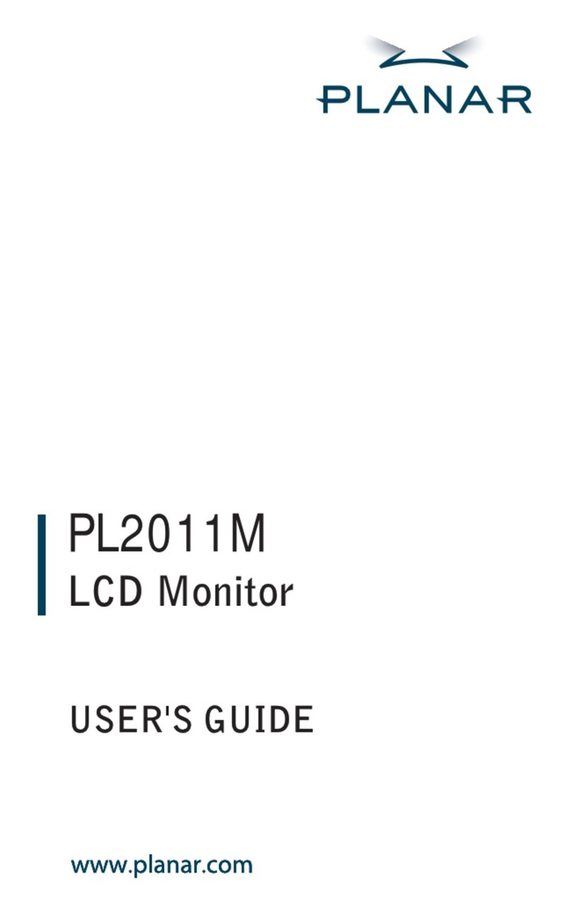 Planar PL2011M User manual
