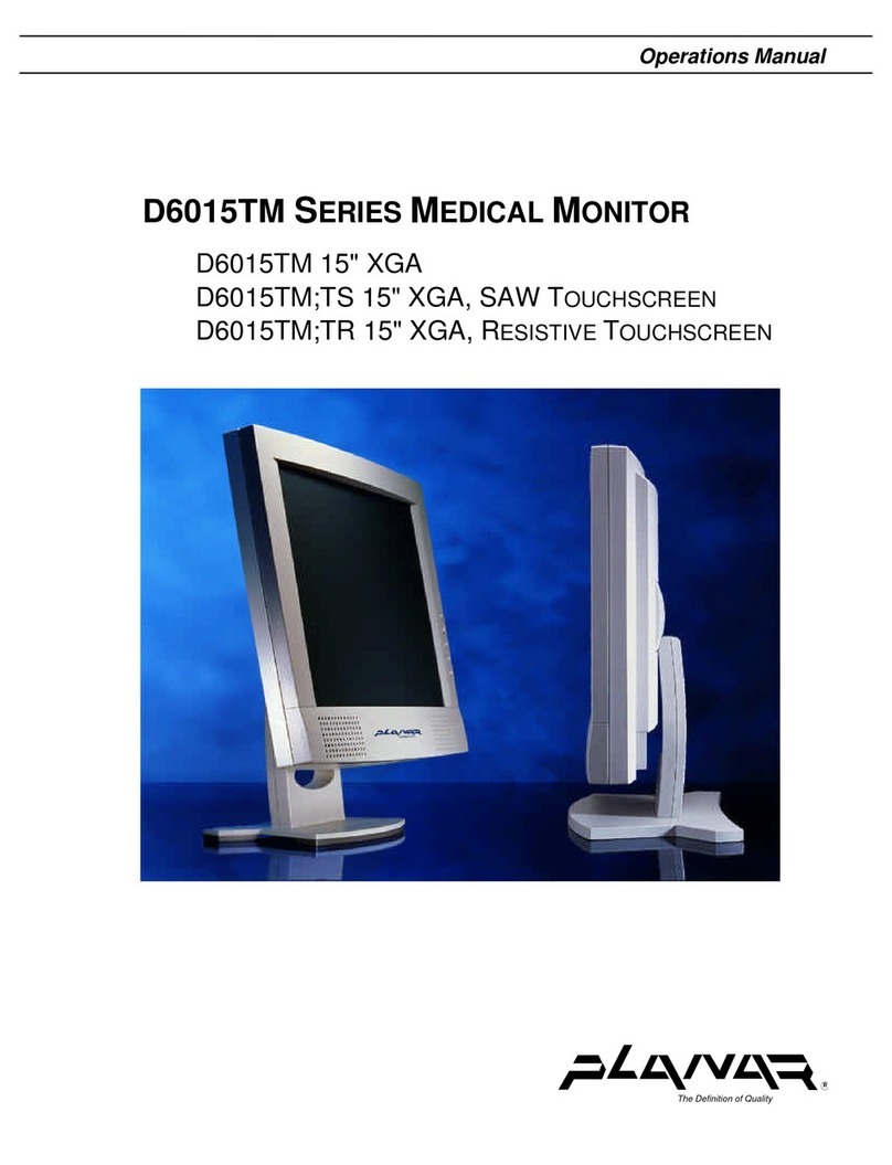Planar VitalScreen D6015TM User manual