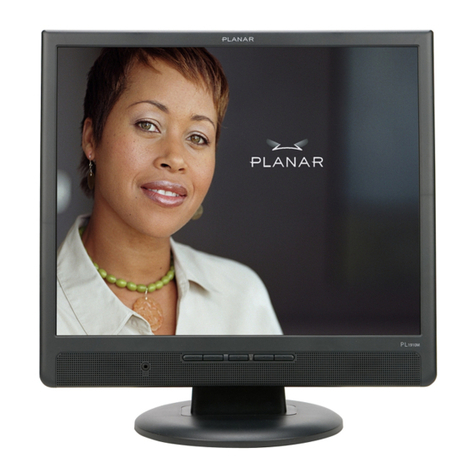 Planar PL1910M User manual Planar PL1910M User manual