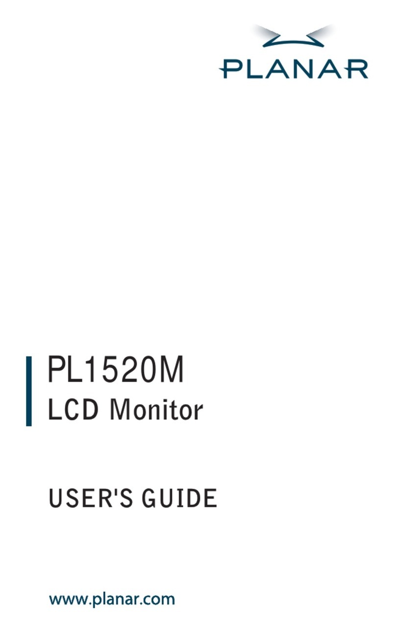 Planar PL1520M User manual