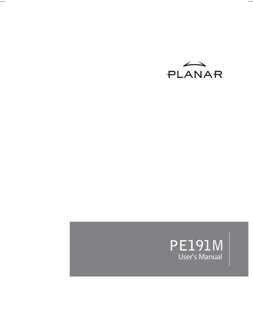 Planar PE191M User manual