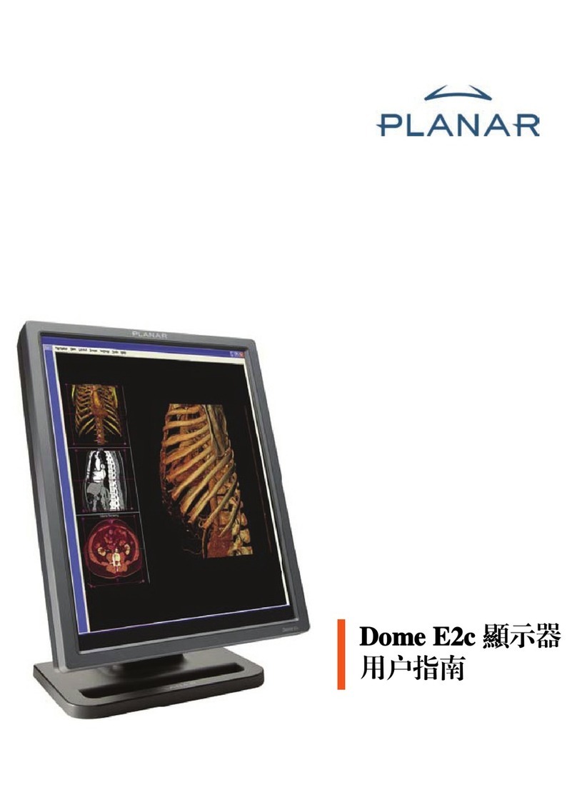 Planar Dome E2c User manual