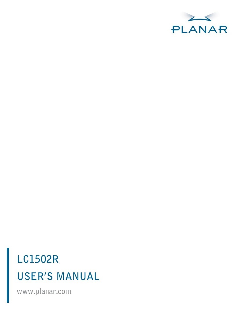 Planar LC1502R SERIES User manual