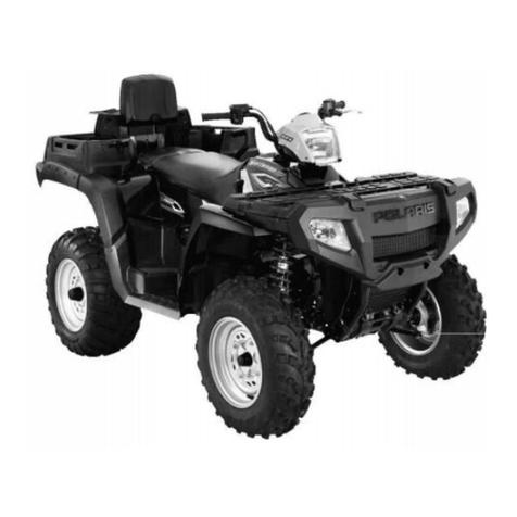 Polaris 2009 Sportsman X2 500 EFI User manual