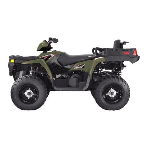 Polaris 2009 Sportsman X2 500 EFI User manual