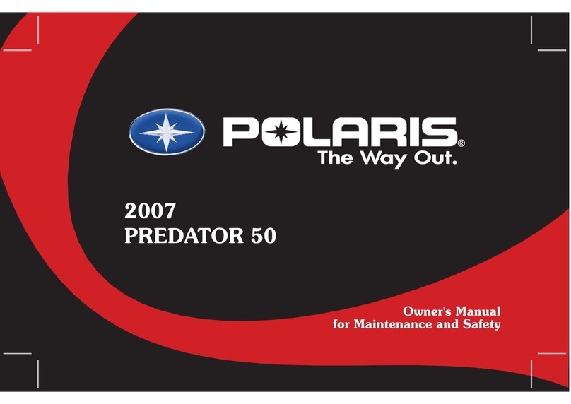 Polaris Predator 9920872 User manual