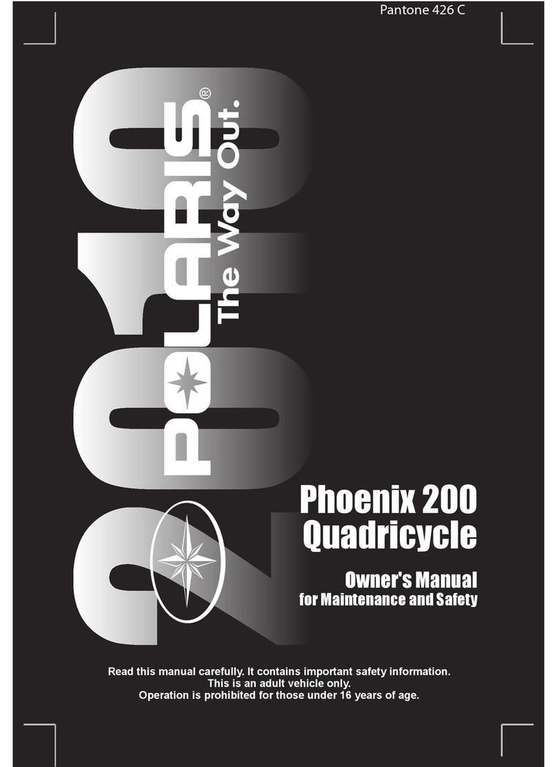 Polaris Phoenix 9922500 User manual