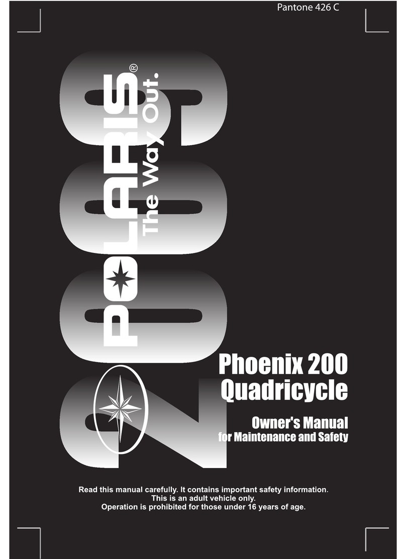Polaris PHOENIX Phoenix 200 User manual