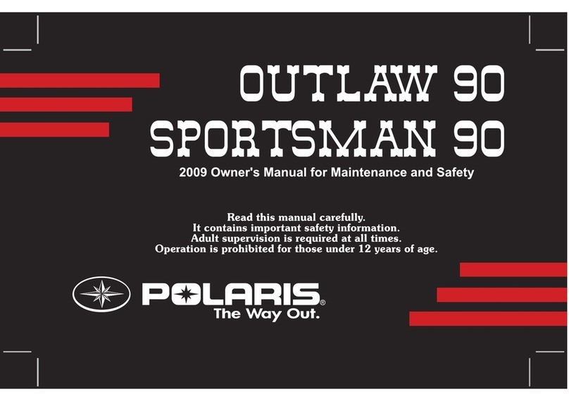 Polaris Sportsman 9921796 owner's manual
