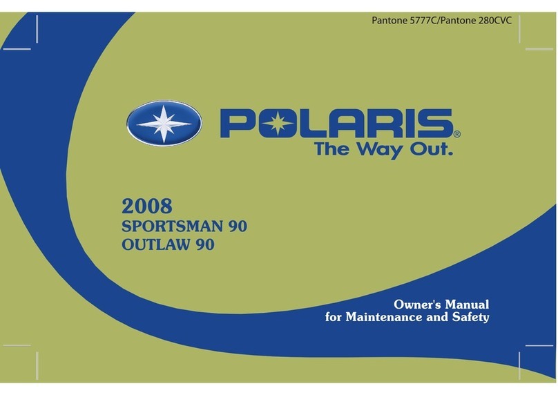 Polaris Sportsman 9921483 User manual Polaris Sportsman 9921483 User manual