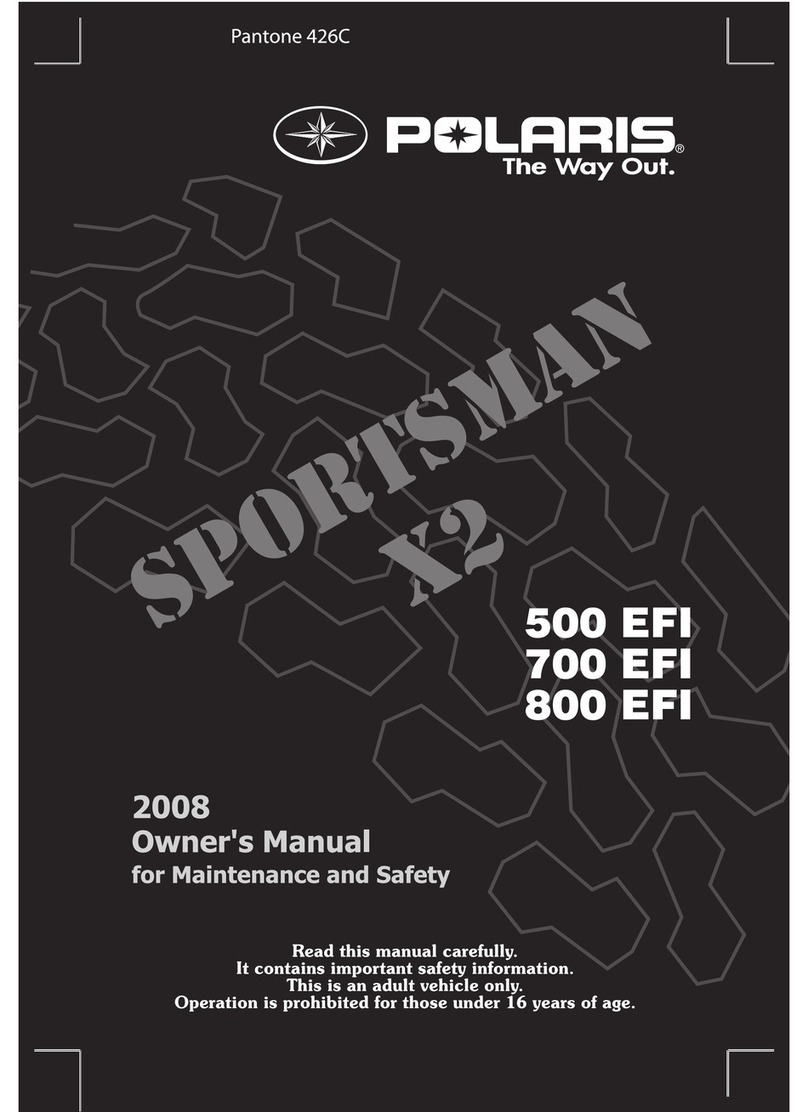 Polaris Sportsman 700 EFI X2 User manual