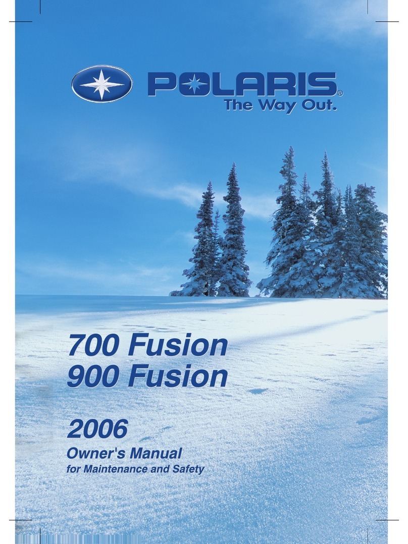 Polaris 700 Fusion User manual