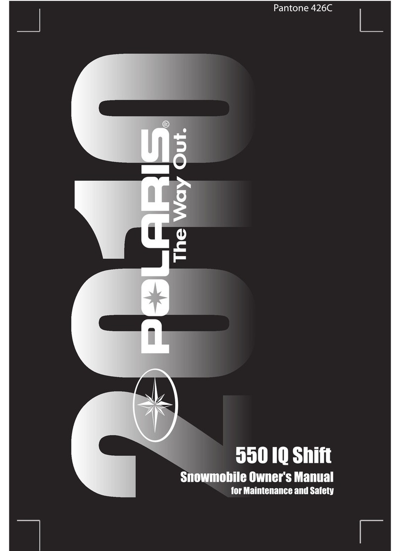 Polaris 500 IQ Shift User manual
