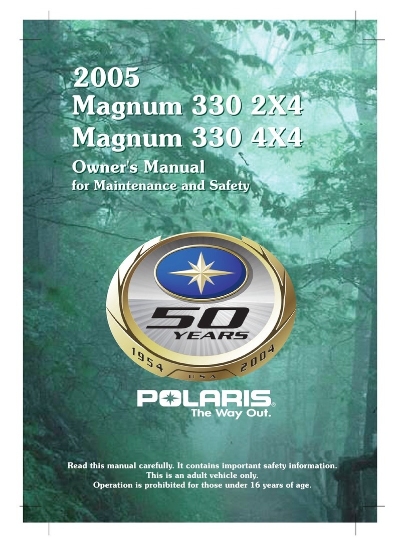 Polaris Magnum 330 2x4 User manual