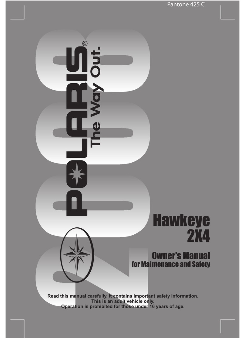 Polaris Hawkeye 9921770 User manual