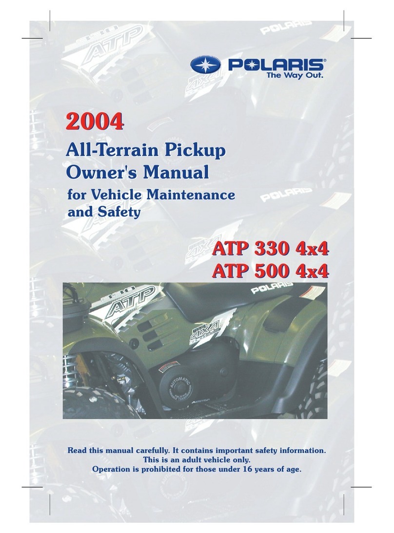 Polaris ATP 330 4x4 User manual