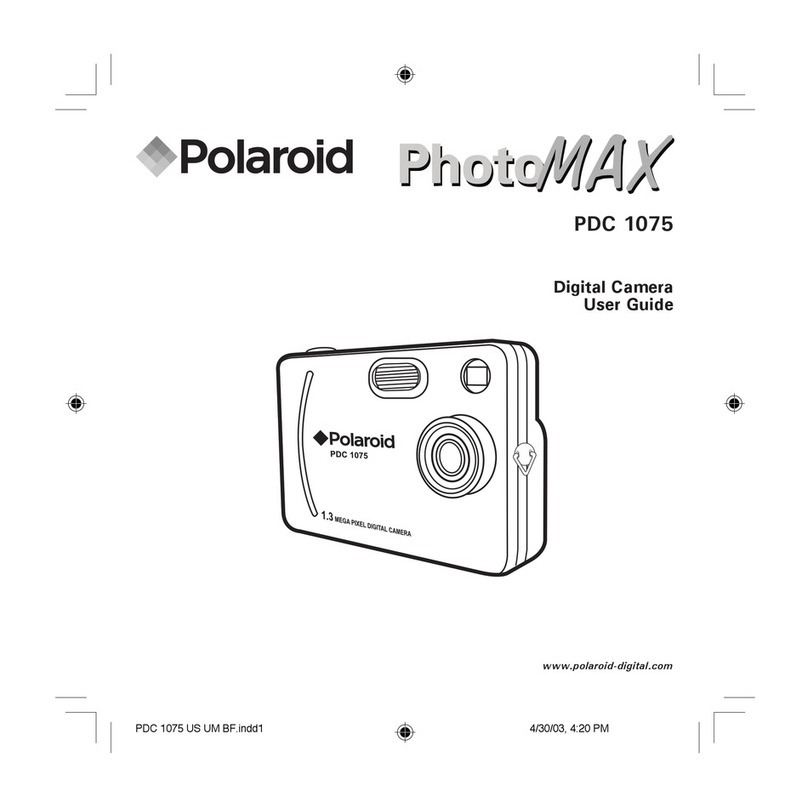 Polaroid PhotoMAX PDC 1075 User manual Polaroid PhotoMAX PDC 1075 User manual