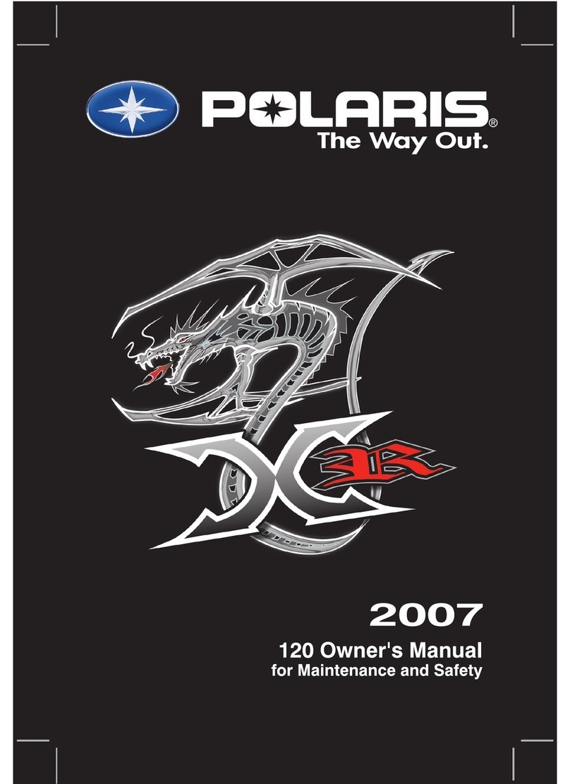 Polaris Xer User manual