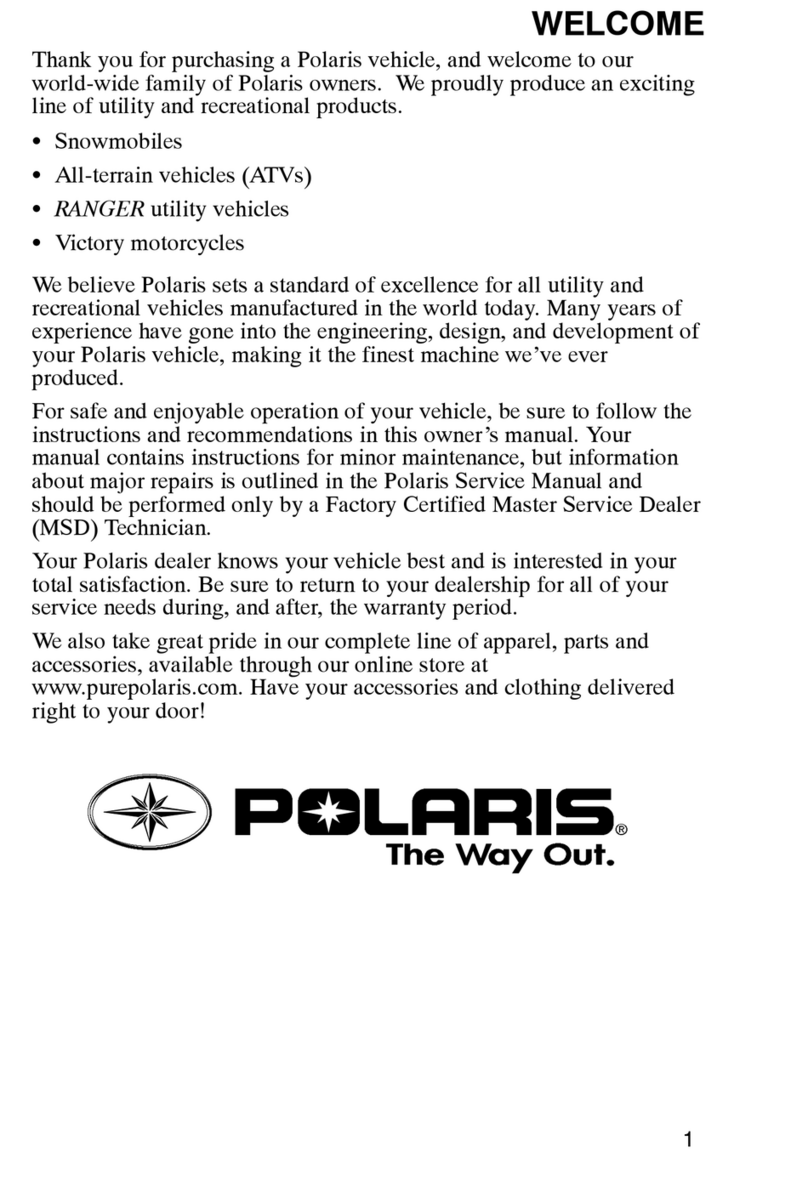 Polaris Trailboss 7174820 User manual