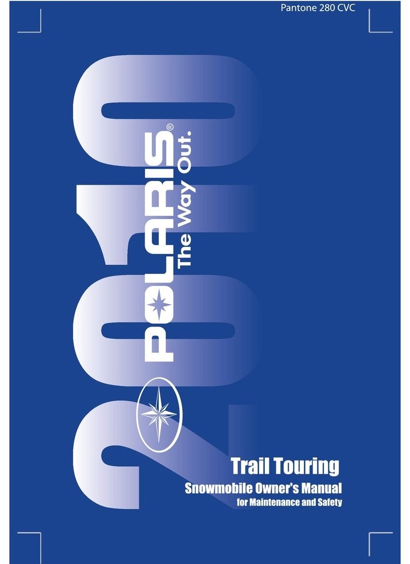 Polaris Trail Touring User manual