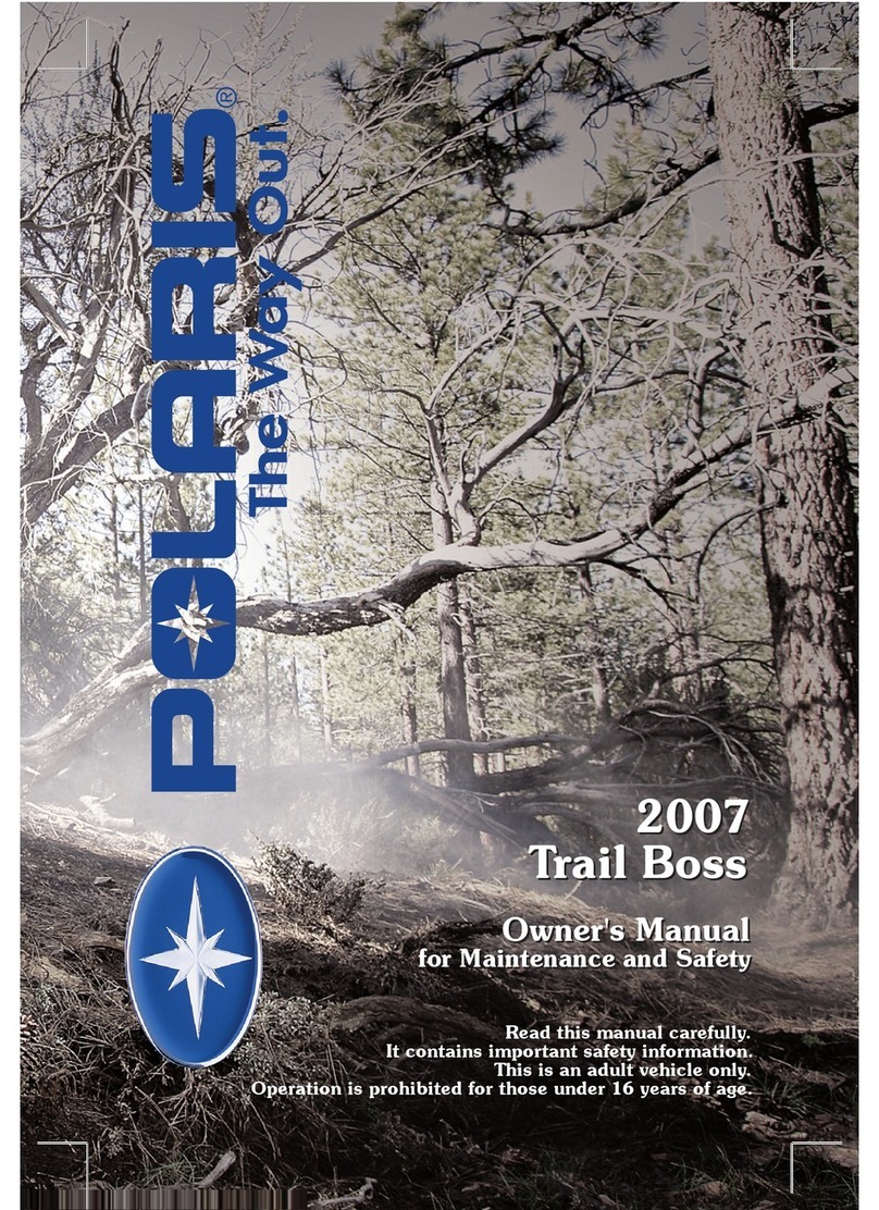 Polaris Trail Boss 9920770 owner's manual