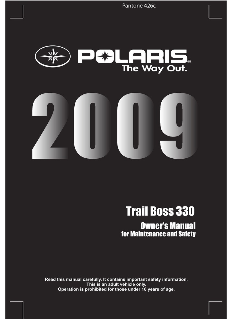 Polaris Trail Boss 9921784 User manual Polaris Trail Boss 9921784 User manual