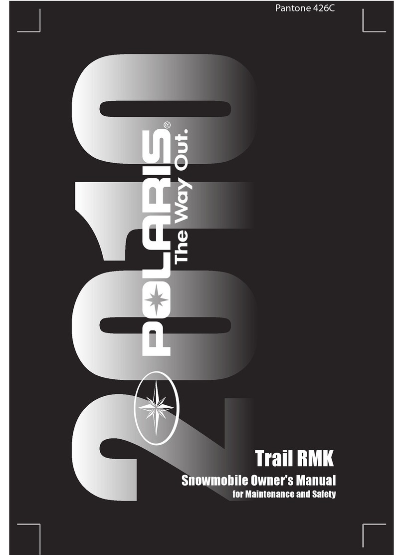 Polaris Trail RMK User manual Polaris Trail RMK User manual