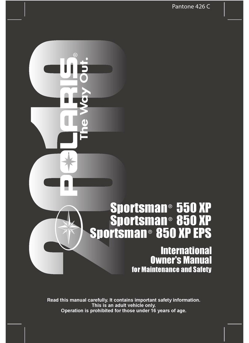 Polaris Sportsman 9922581 User manual