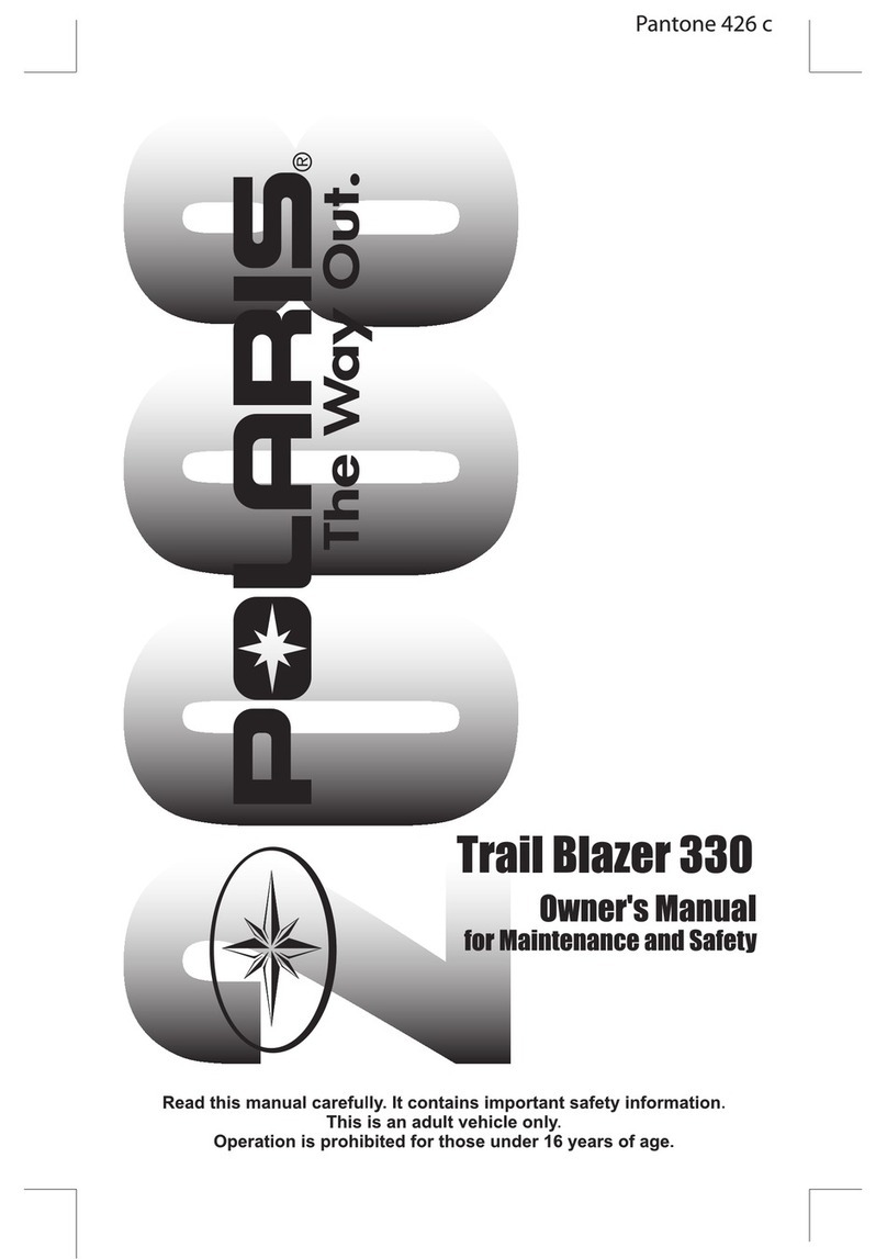 Polaris TRAIL BLAZER 330 User manual
