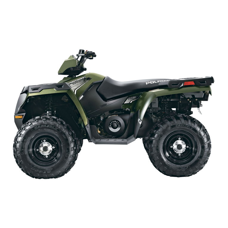 Polaris Sportsman 9922249 User manual Polaris Sportsman 9922249 User manual