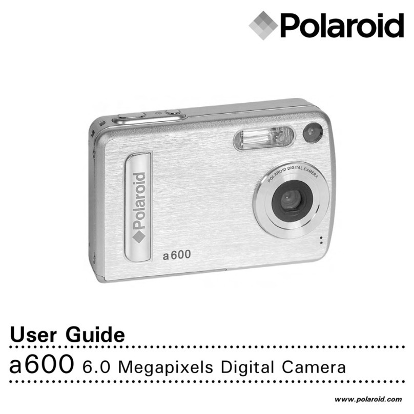 Polaroid a600 User manual
