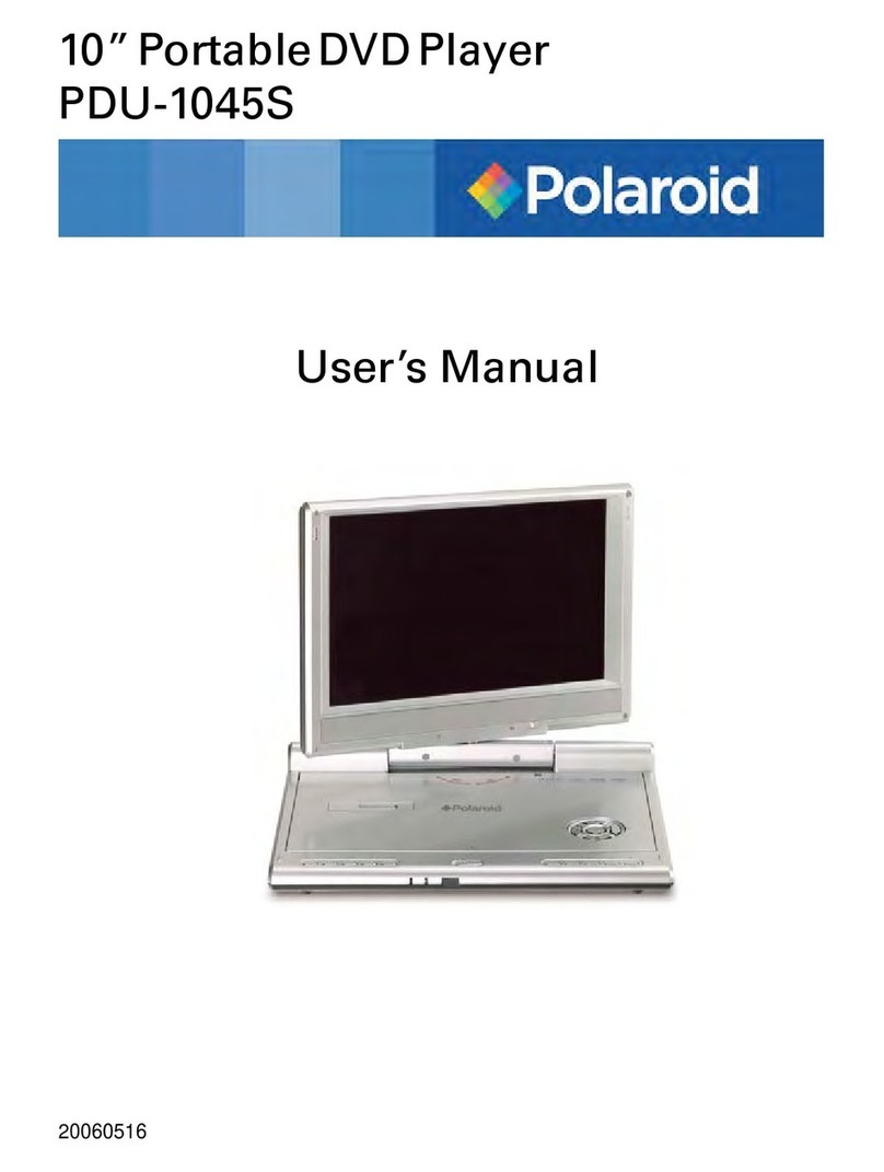 Polaroid PDU-1045S User manual