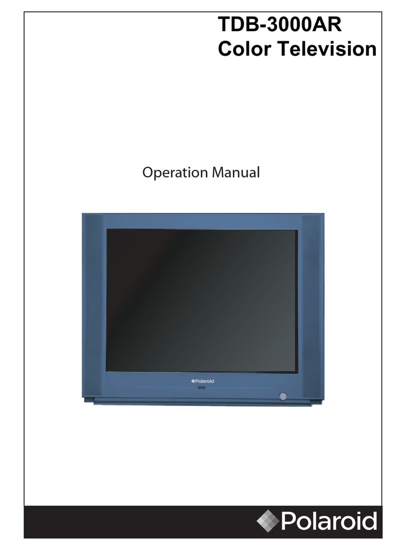 Polaroid TDB-3000AR User manual