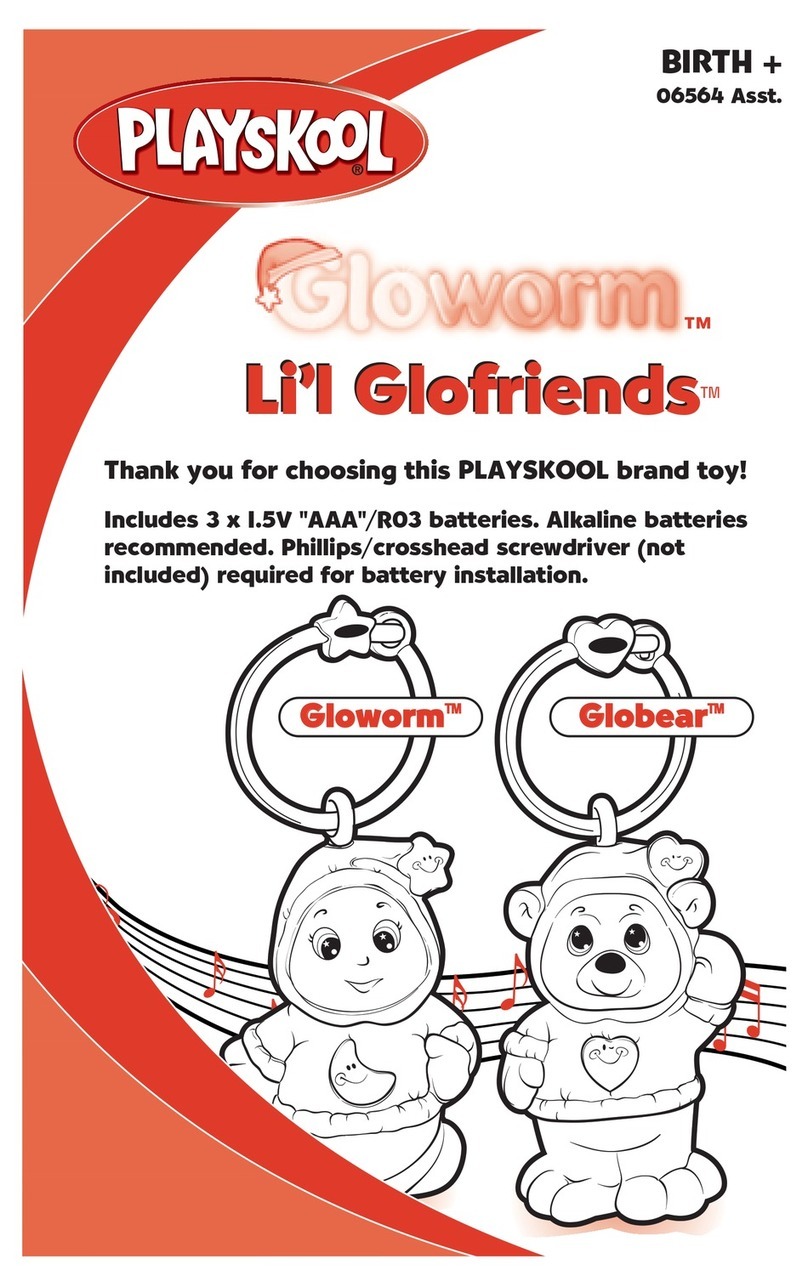 Playskool Li'l Glofriends 06564 User manual Playskool Li'l Glofriends 06564 User manual