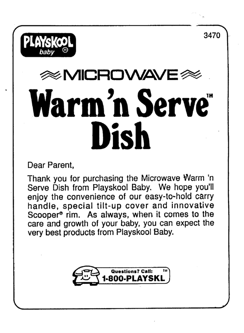 Playskool 3470 User manual