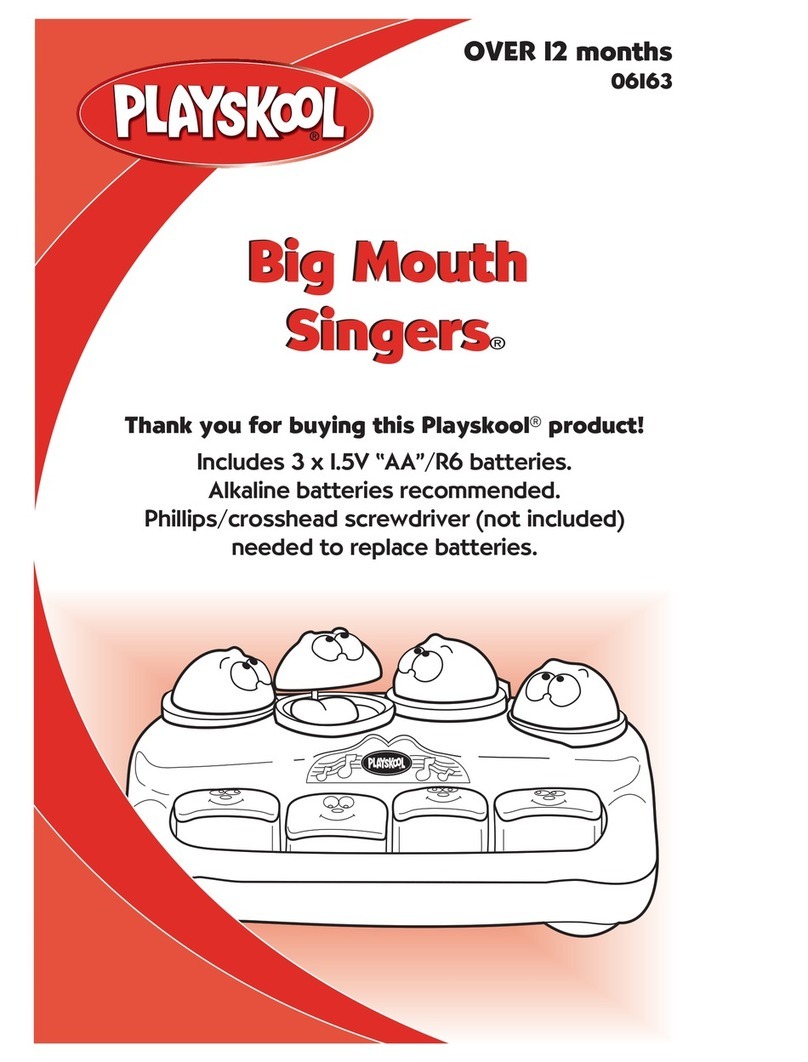 Playskool 6163 User manual