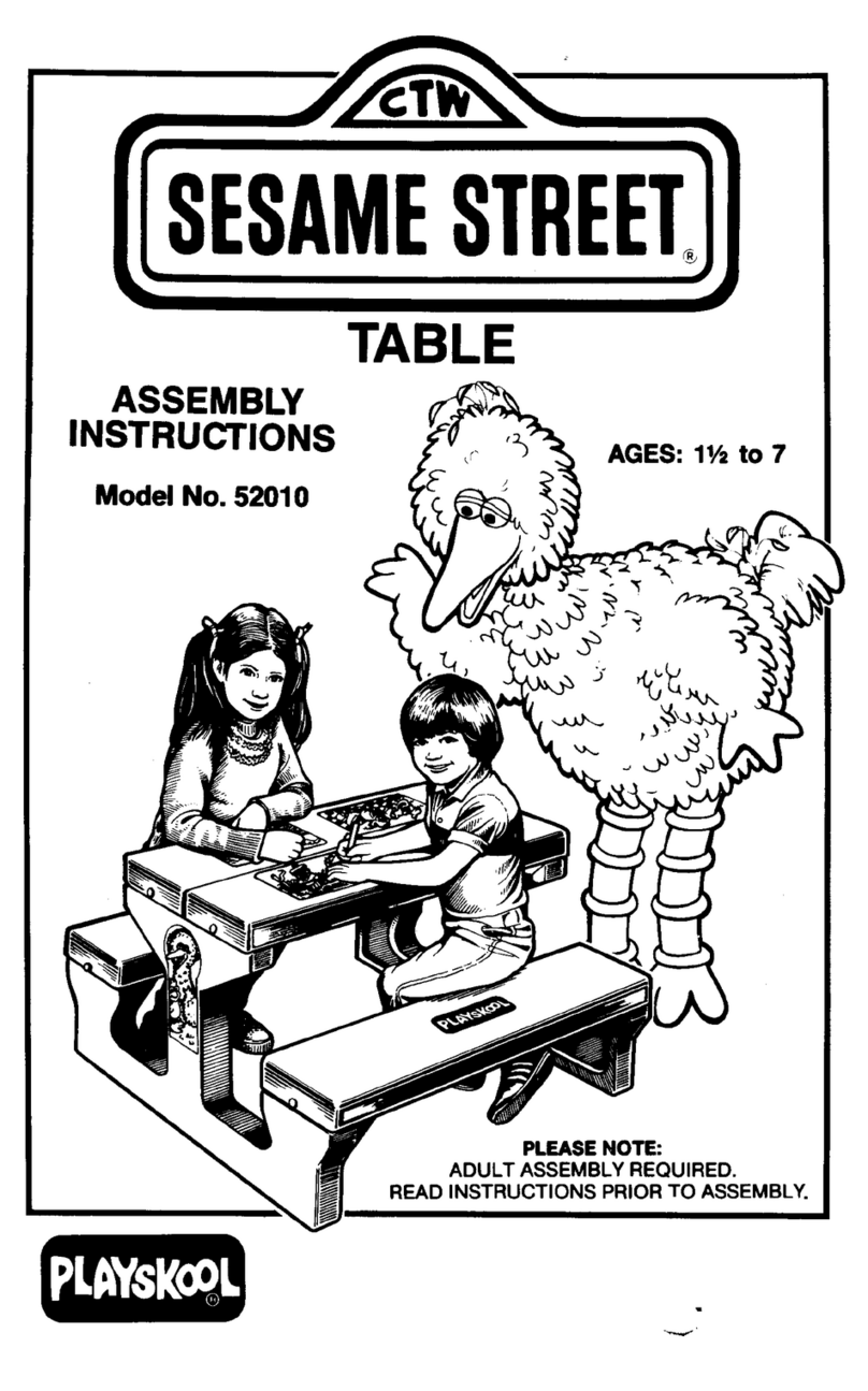 Playskool 52010 Assembly instructions