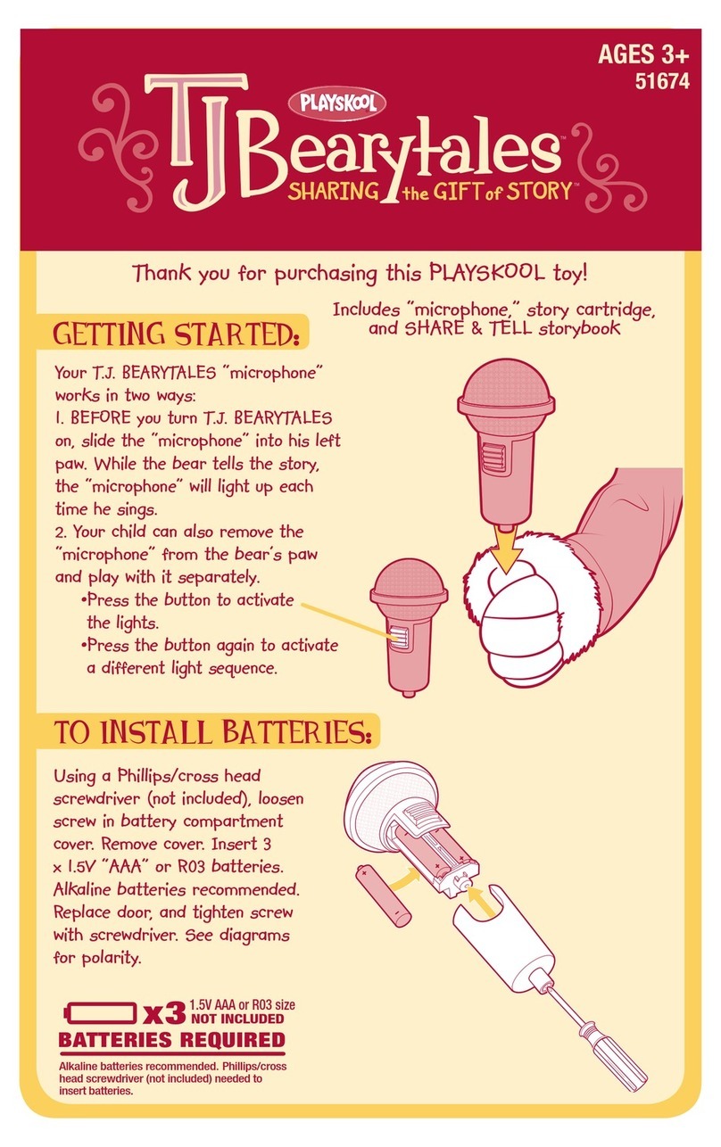 Playskool 51674 User manual Playskool 51674 User manual