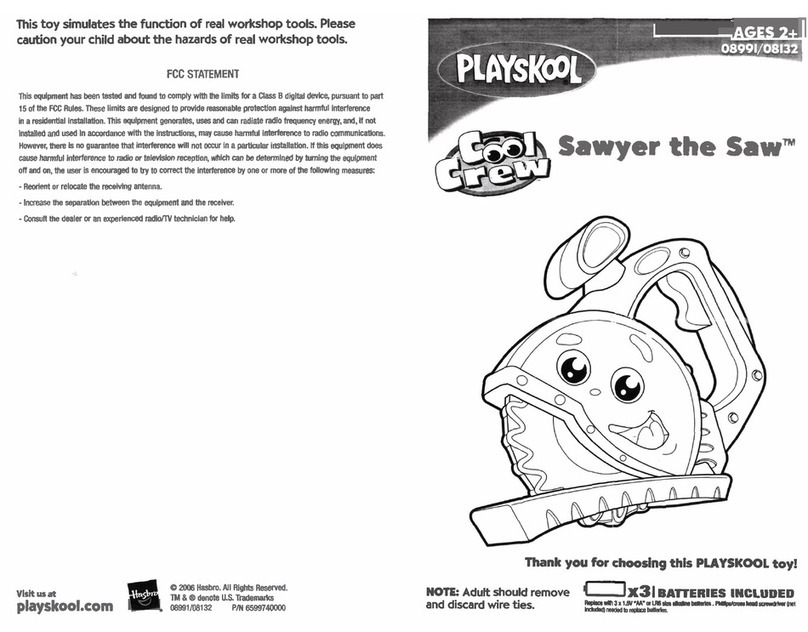 Playskool 08991/08132 User manual