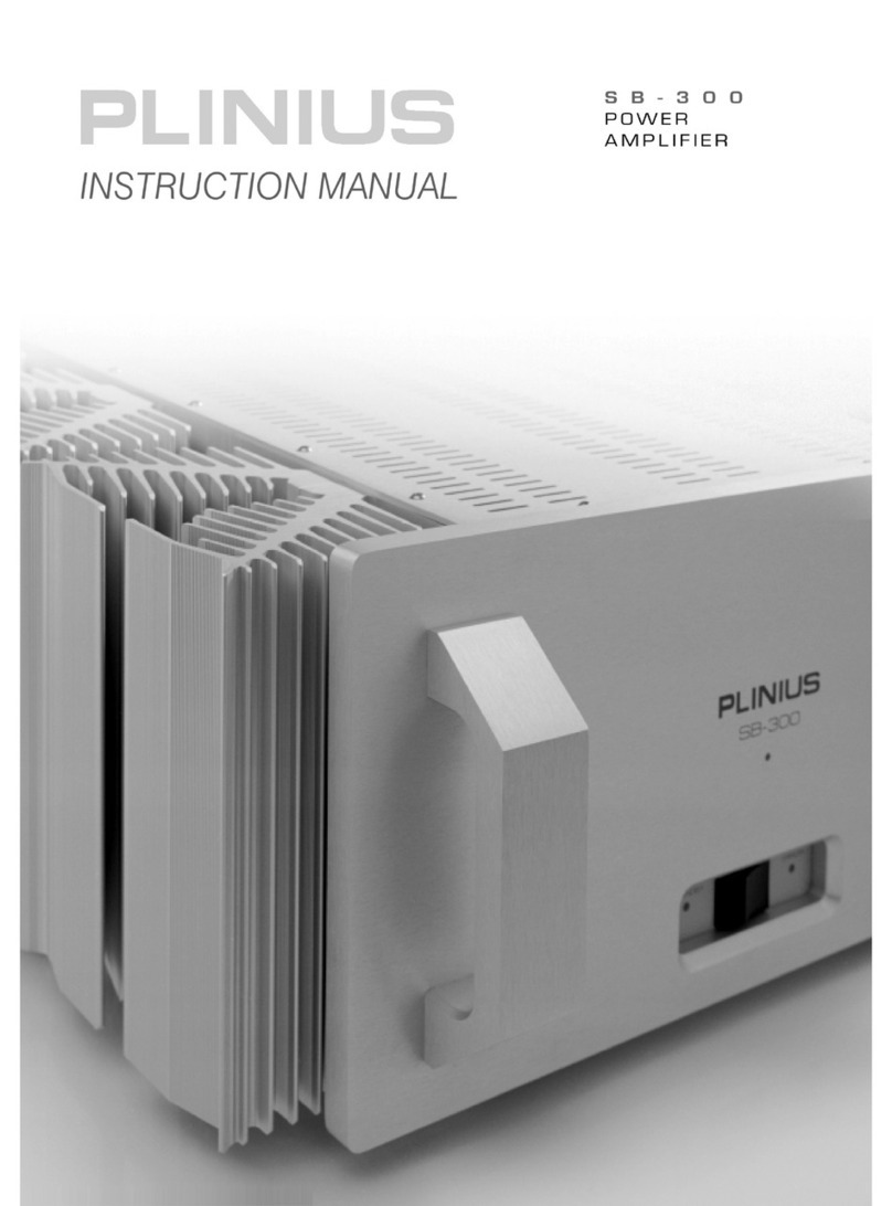Plinius SB-300 User manual