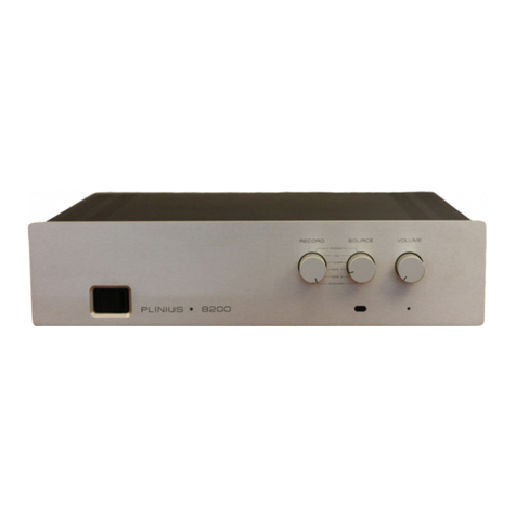 Plinius 8200 MkII User manual