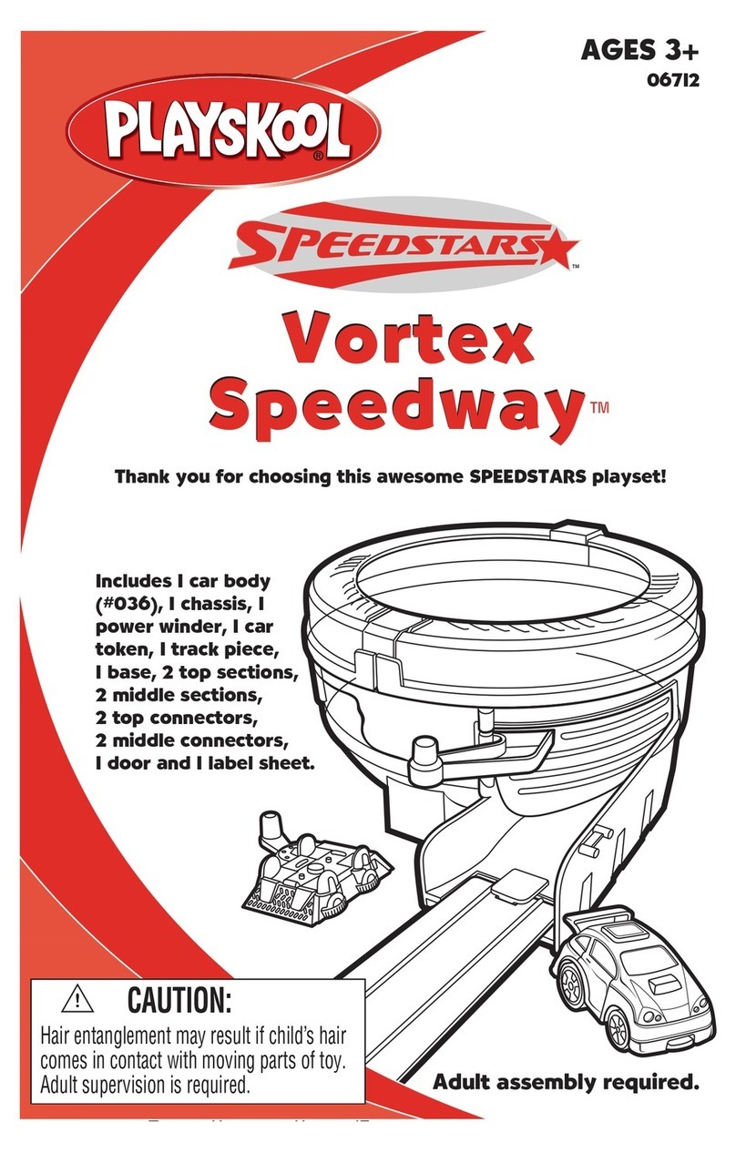 Playskool Speedstars Vortex Speedway 06712 User manual