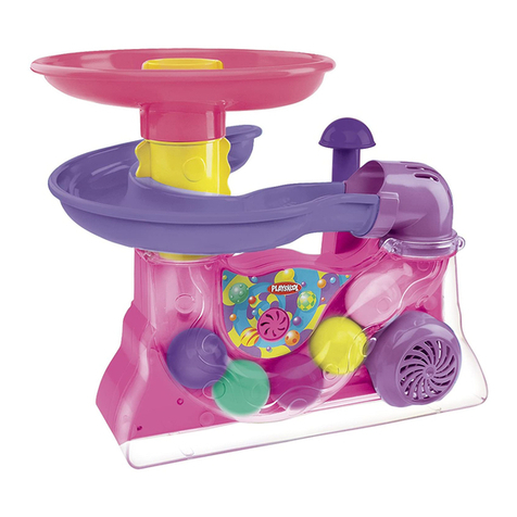 Playskool Busy Ball Popper 06104 User manual