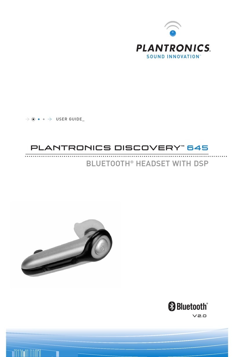 Plantronics Discovery 645 user guide