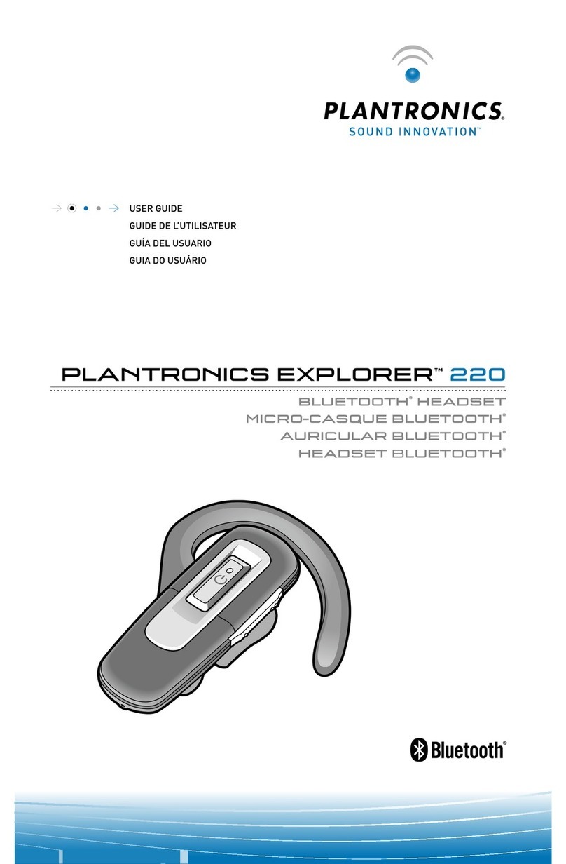 Plantronics M M220 User manual
